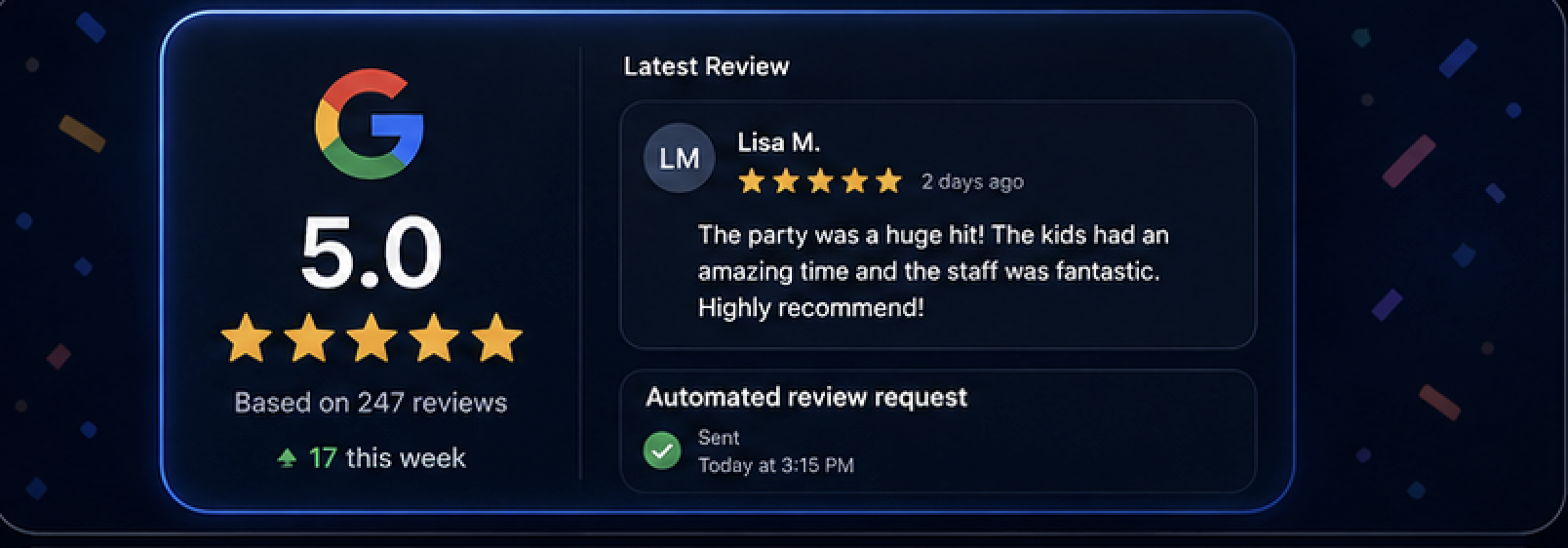 Automated review collection